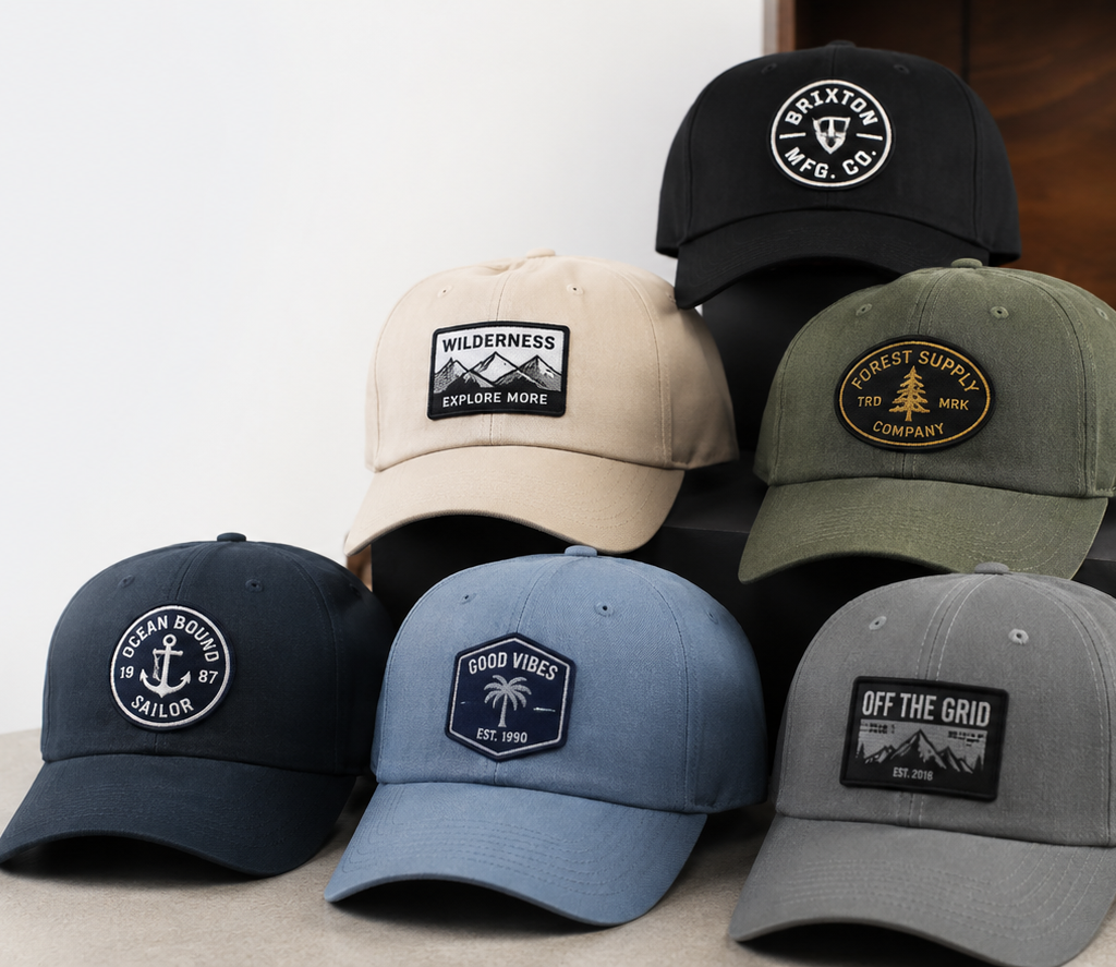 6 panel caps