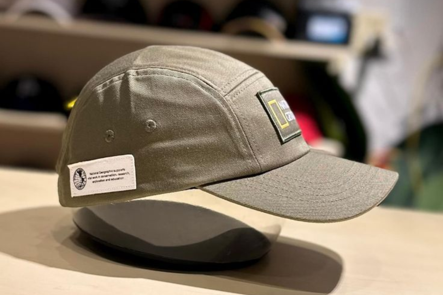 6 panel caps footer
