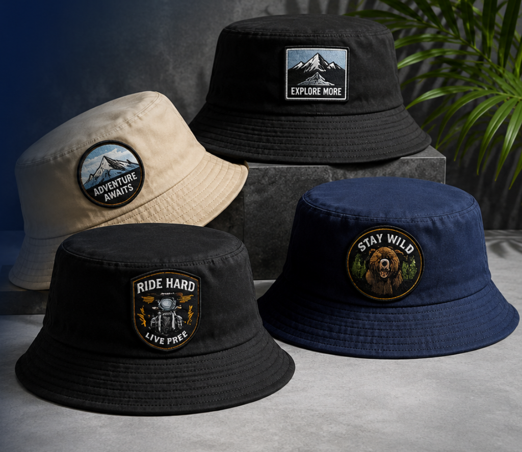 bucket caps