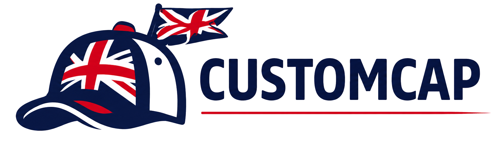 custom caps header logo
