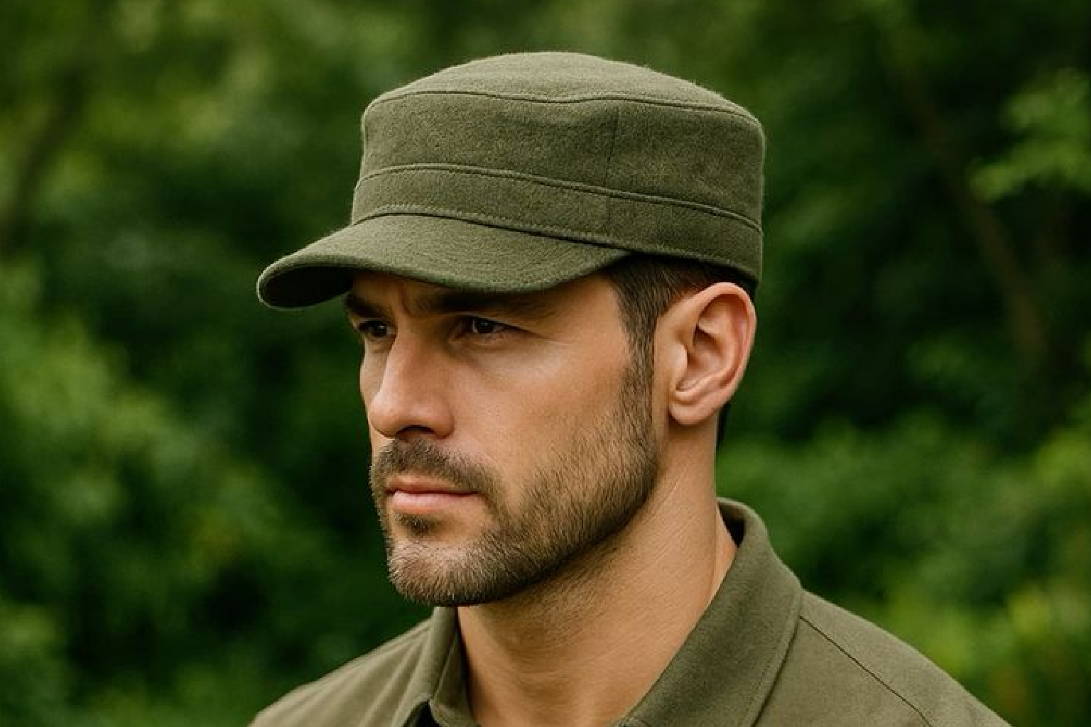 custom military caps maker UK banner