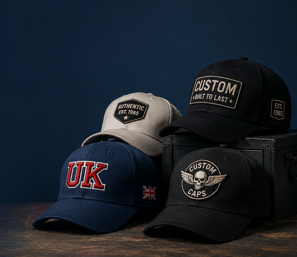 embroidered caps