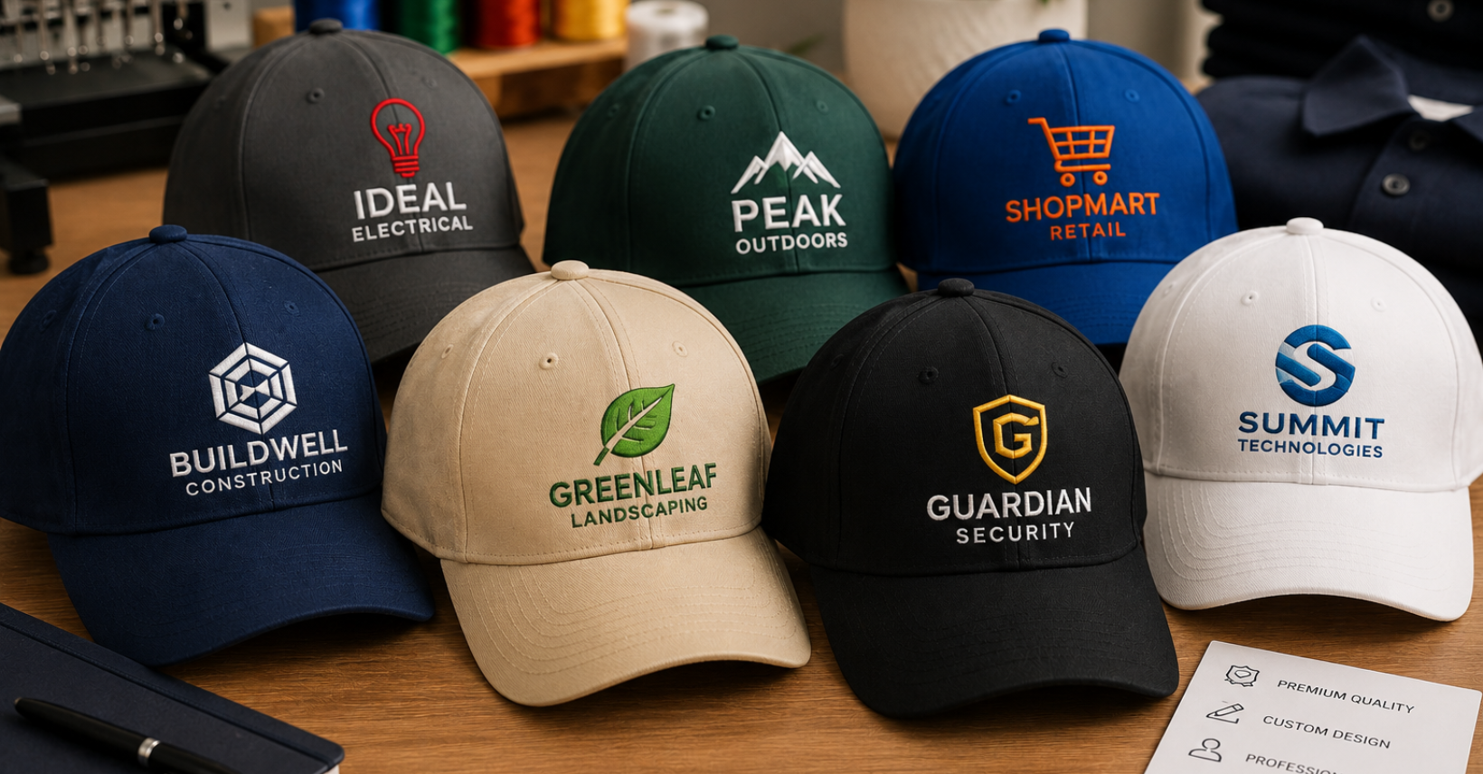 custom embroidered caps