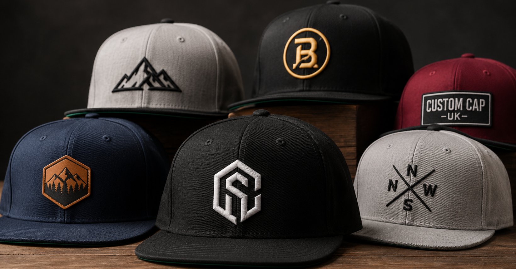 Custom Flat Bill Caps
